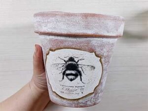 maceta pátina